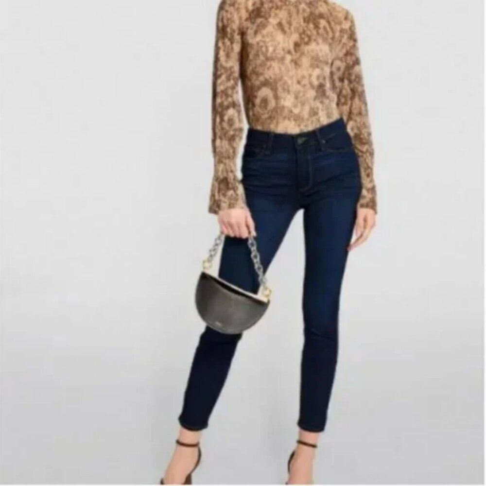 PAIGE Hoxton Ankle High Rise Skinny Jeans Size 25 NWT